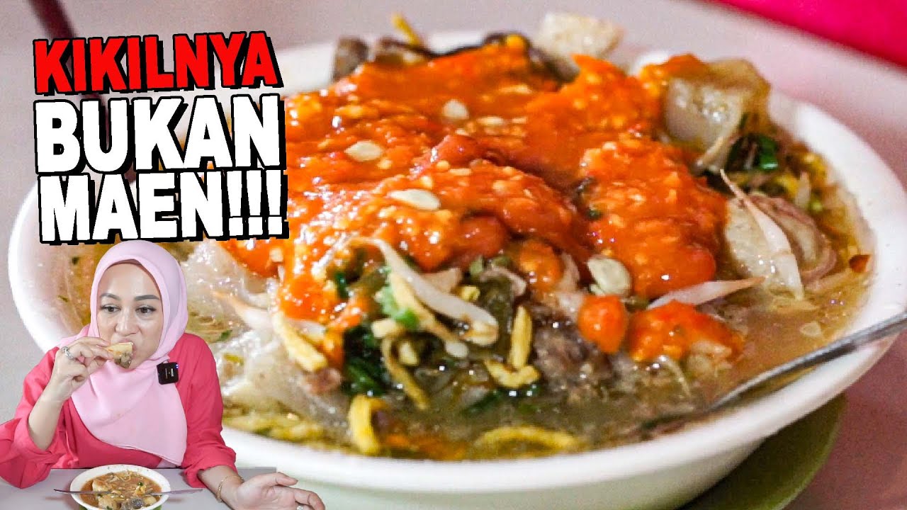 KIKILNYA TEBEL TEBEL BANGET!! EMPUK AMPE TULANGNYA!! MIE KOCOK IHSAN SADU!!