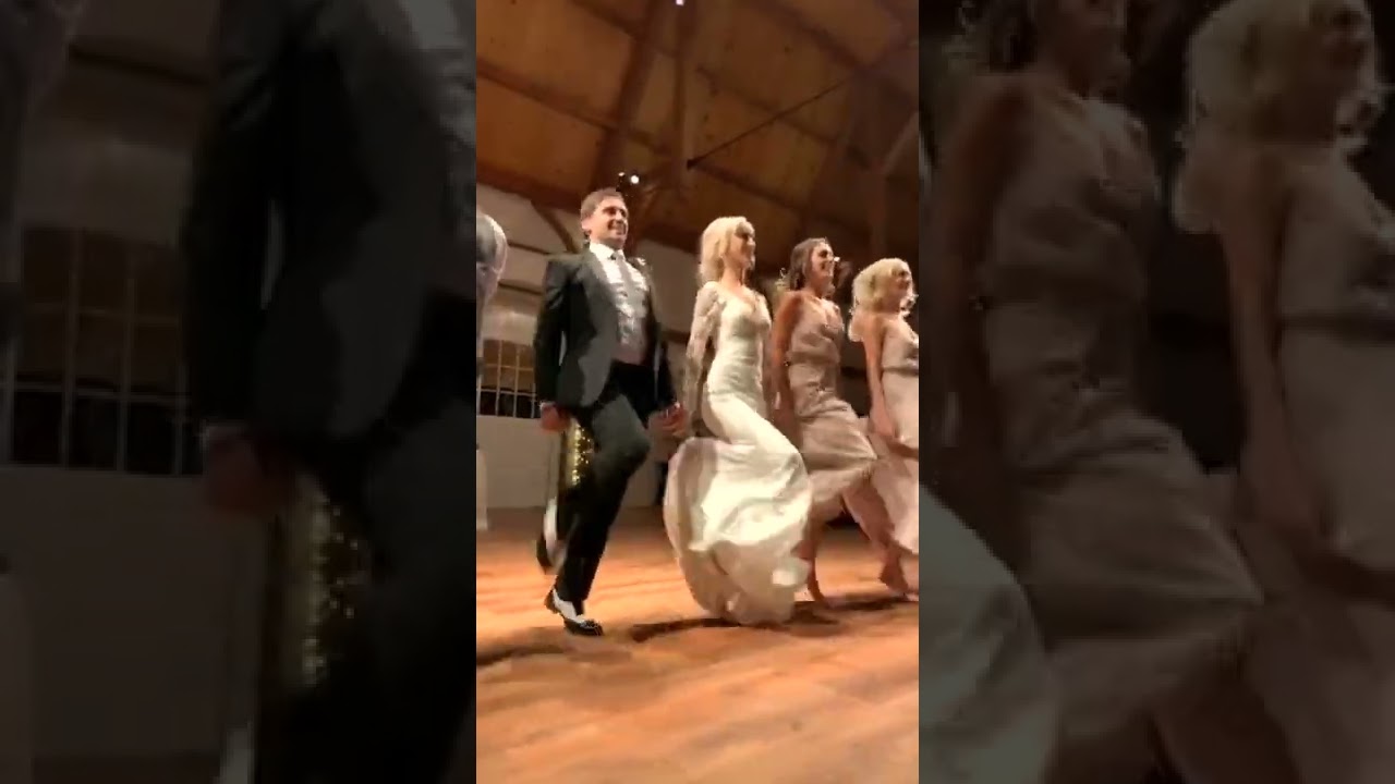 Lord of The Dance Wedding - 5+ Million Views 💃🕺🏼 #shorts