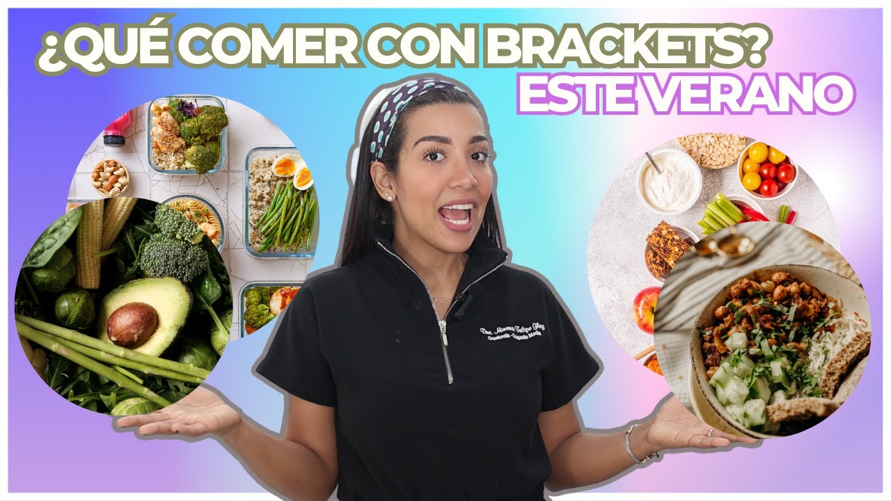 COMER CON BRACKETS 🍔🍟 DESCUBRE QUE ALIMENTOS SI PUEDES COMER CON BRACKETS🍎- #COMERCONBRACKETS #ORTHO