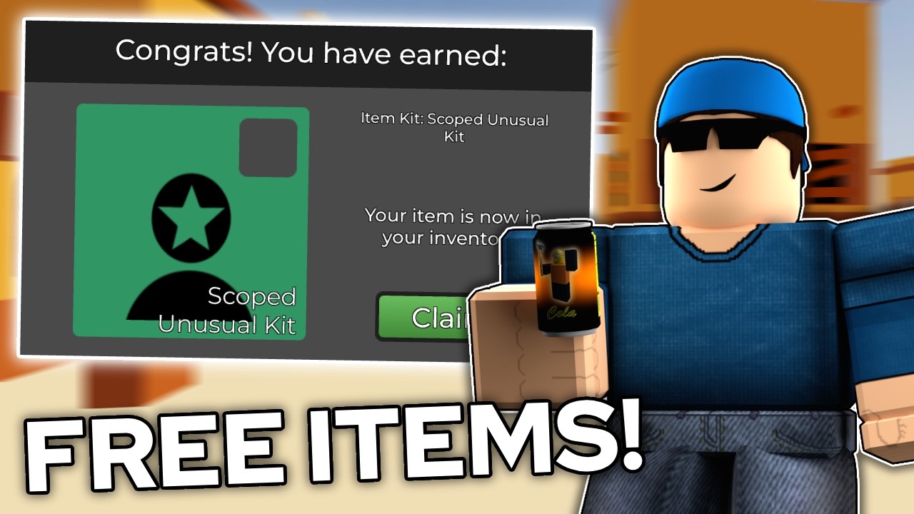 БЕСПЛАТНЫЙ НЕОБЫЧНЫЙ КОМПЛЕКТ С ПРИЦЕЛОМ | 8 бесплатных предметов! (Roblox Arsenal)