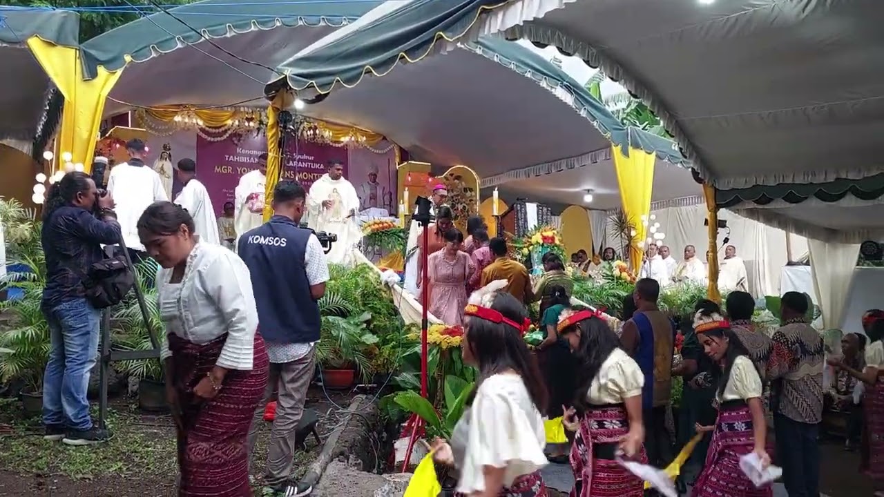 BAPA KAMI BAWA PERSEMBAHAN.  MISA SYUKUR KELUARGA USKUP Mgr.Yohanes Hans Monteiro. LTK 13/2-2026