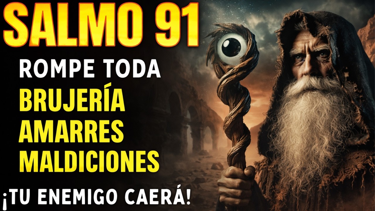 🔥 SALMO 91 PODEROSO – ¡TU ENEMIGO CAERÁ AHORA! Protección Divina Contra Todo Mal