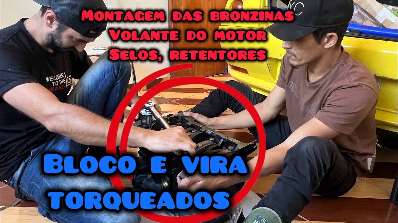 MONTAGEM COMPLETA MOTOR FIAT COUPE 2.0 16V - PARTE 1