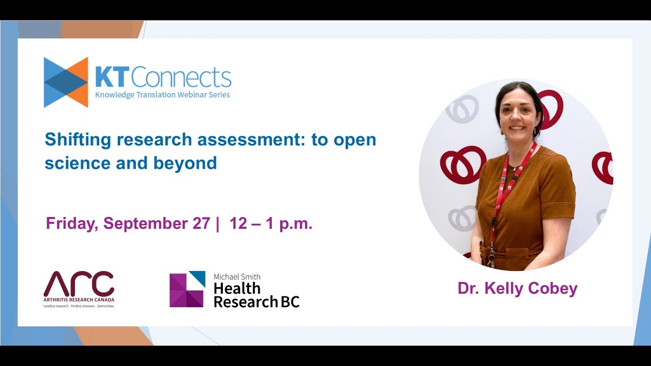 KT Connects | Shifting research assessment to open science and beyond