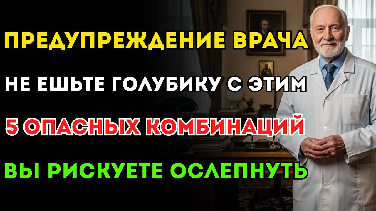 Осторожно, черника! Не ешьте с этими 5 продуктами, рискуете ослепнуть! Первый едят все.