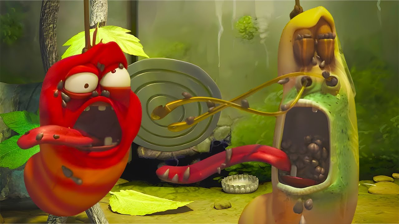 GRAPE WARS! 🍇 😡 😂 | LARVA | WildBrain Kids