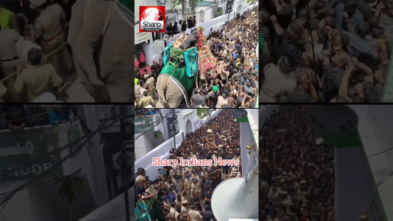 Bibi ka alam juloos| Heavy police bandobast || #hyderabad