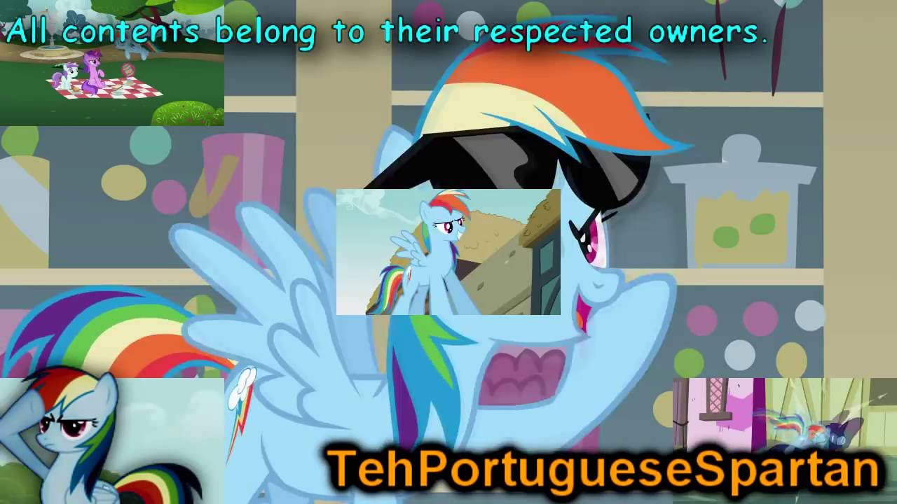 Rainbow Dash: Rainbow Danger Dash [Sparta Adit V2 Remix]