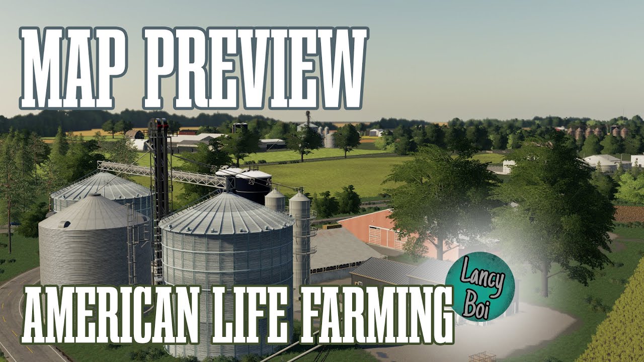 Американская жизнь: фермерство от Lancyboi — это потрясающе! — Farming Simulator 19