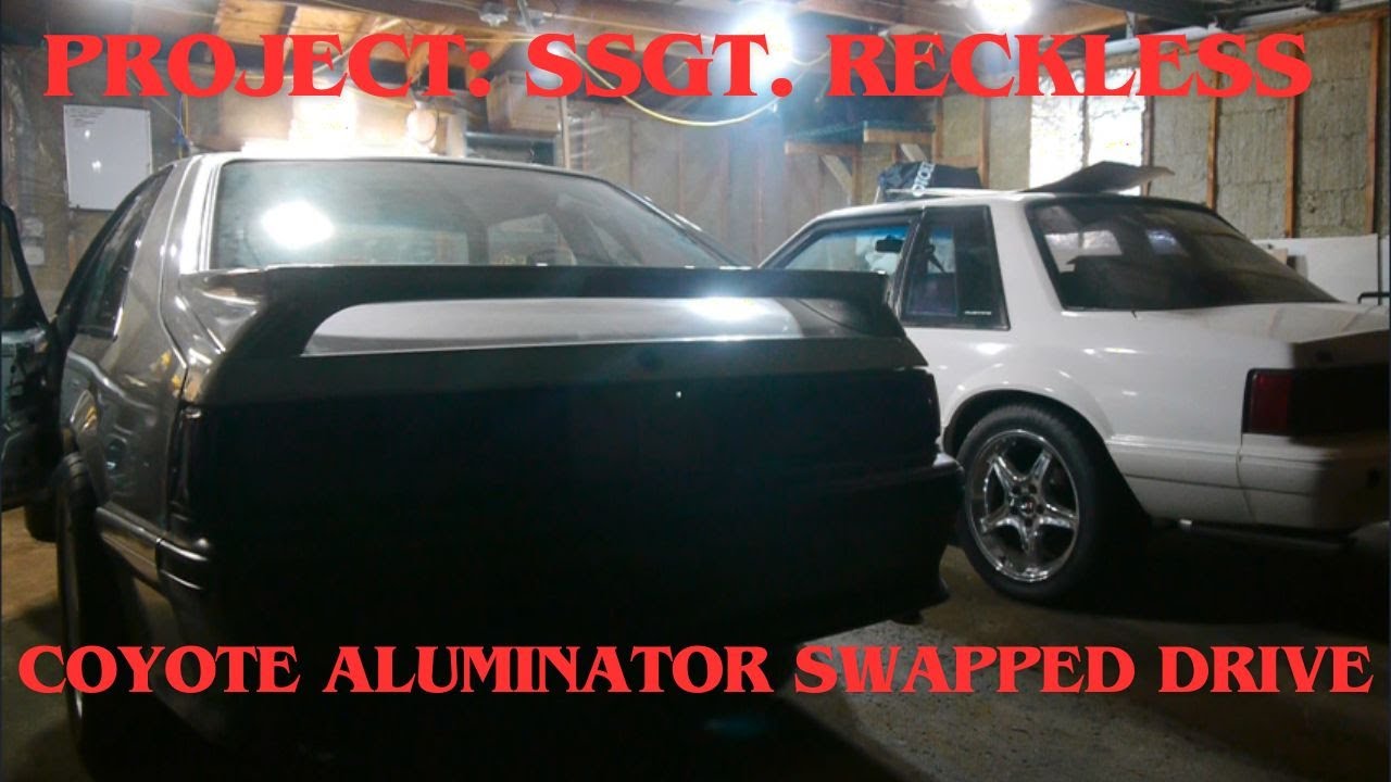 Project: Staff Sergeant Reckless Coyote Aluminator swapped Drives