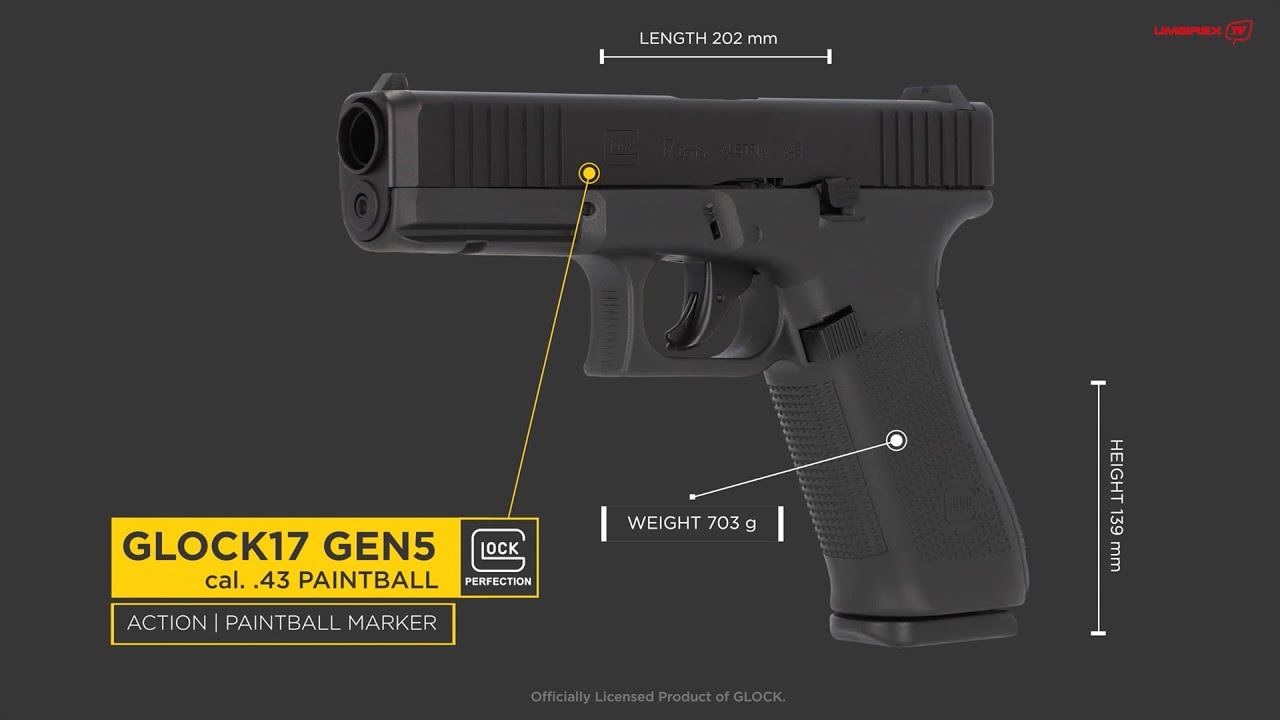 GLOCK 17 Gen5 T4E  – product presentation