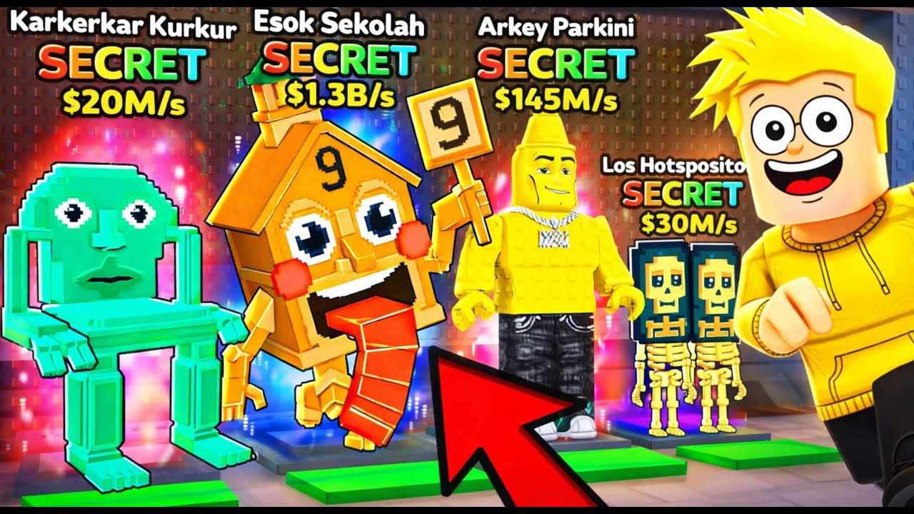 صرت غني في ماب السرقه في روبلوكس 😍😍 Steal A brainrot Roblox