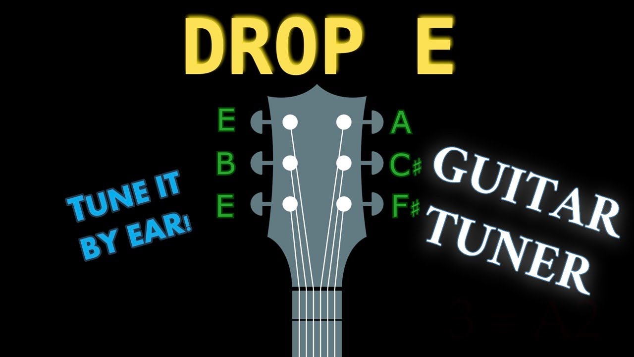 DROP E - GUITAR Tuning (Tuner)