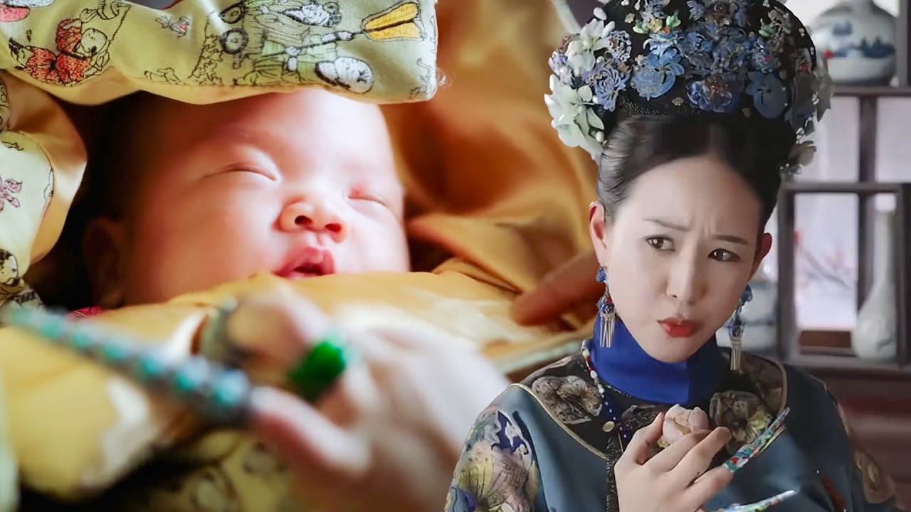 懷孕海蘭一頓吃5碗，皇子一出生嗓門震天響，皇帝當場樂開花！#如懿傳 #周迅 #霍建華 #古裝