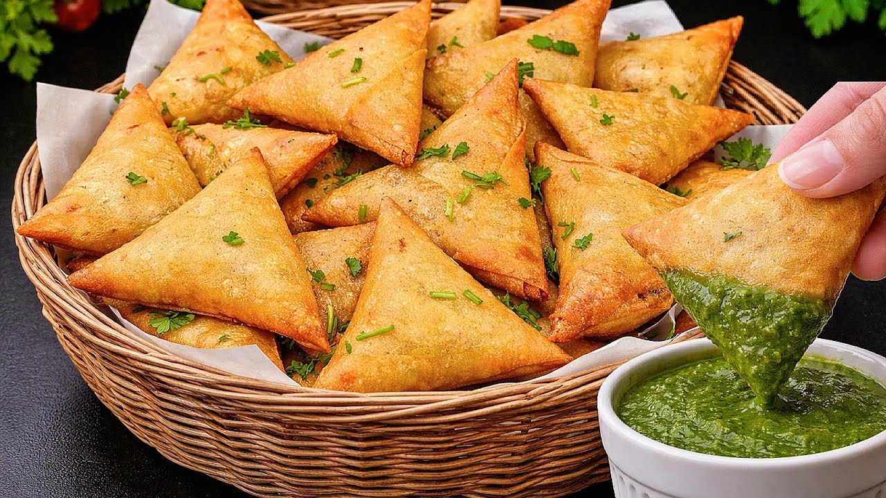 صرف 15 منٹ میں حلوائی جیسے خستہ سموسےمیں تیار کریں ❣️ Easy Crispy Samosa Recipe Chatpaty Pakwan