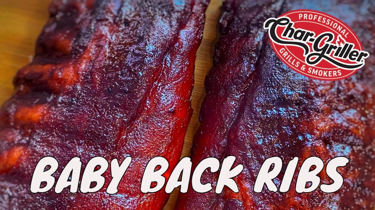 Baby Back Ribs | Smoked Baby Back Ribs Recipe on the @Char-Griller Gravity 980