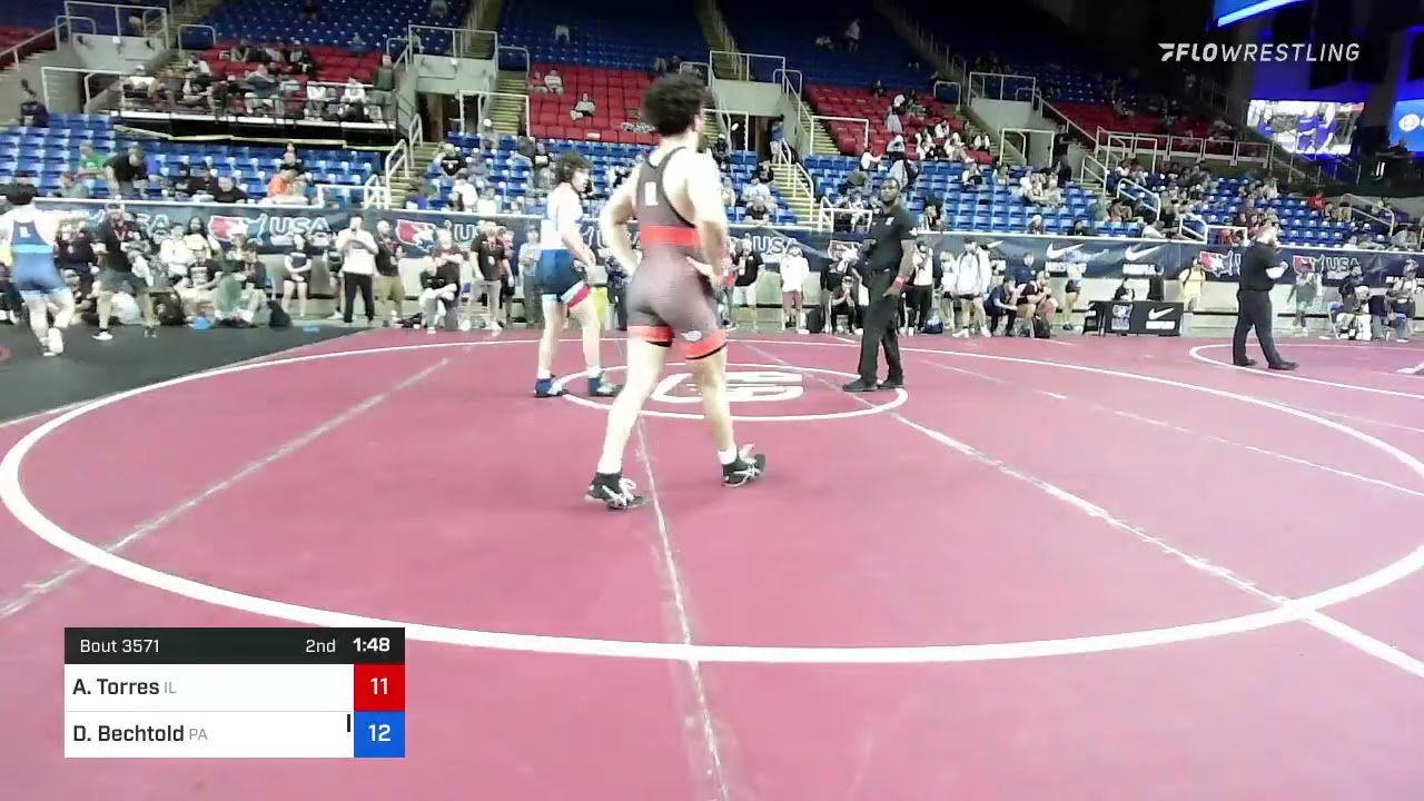 182 Lbs Round Of 128 - Antonio Torres, Illinois Vs Dillon Bechtold, Pennsylvania Ea21