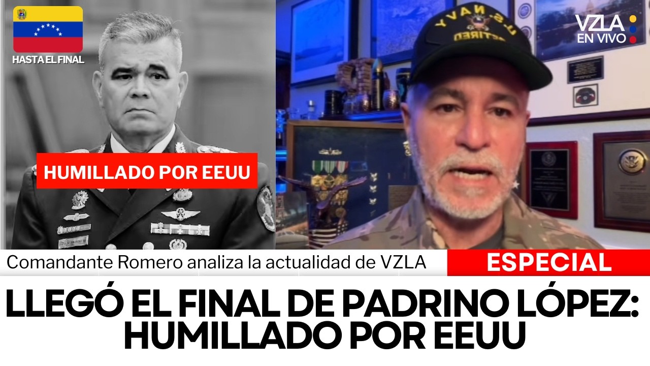 Llegó el final de Padrino López: el Comandante Romero analiza la llegada del Comando Sur #Venezuela