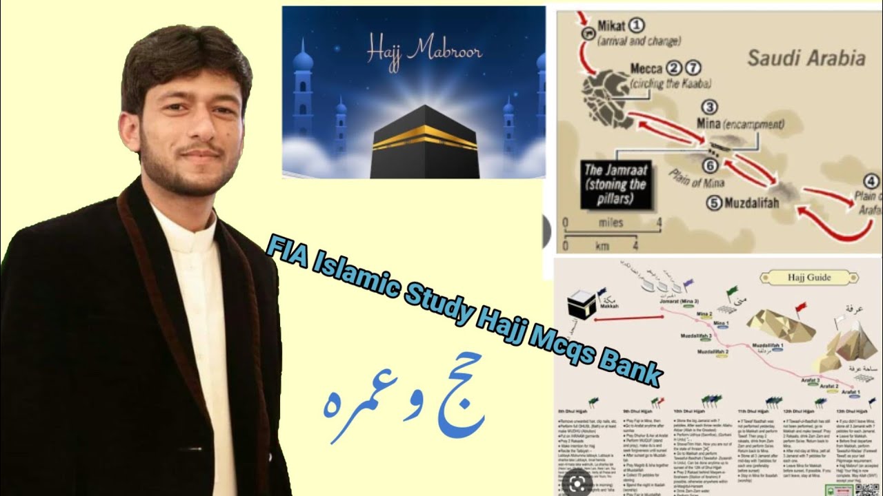 most repeated Islamic studies mcqs latest from past papers on Hajj.umrah| FIA FPSC PPSC PMS GK Abid