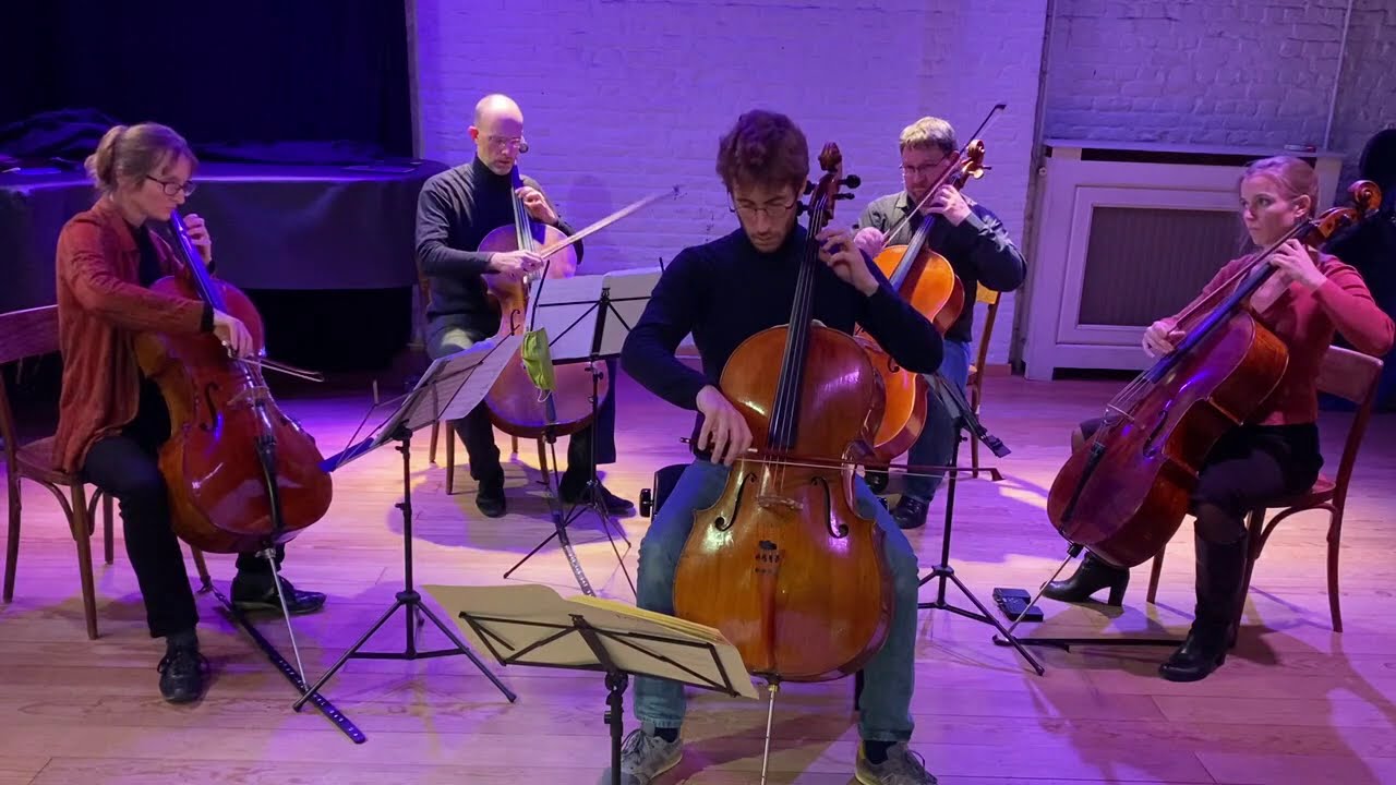 Dvořák, cello concerto - Cello quartet version