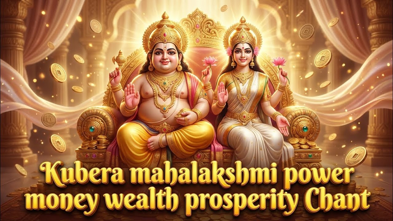 🕉️ Kubera Mahalakshmi Power | Money, Wealth & Prosperity Chant 🕉️