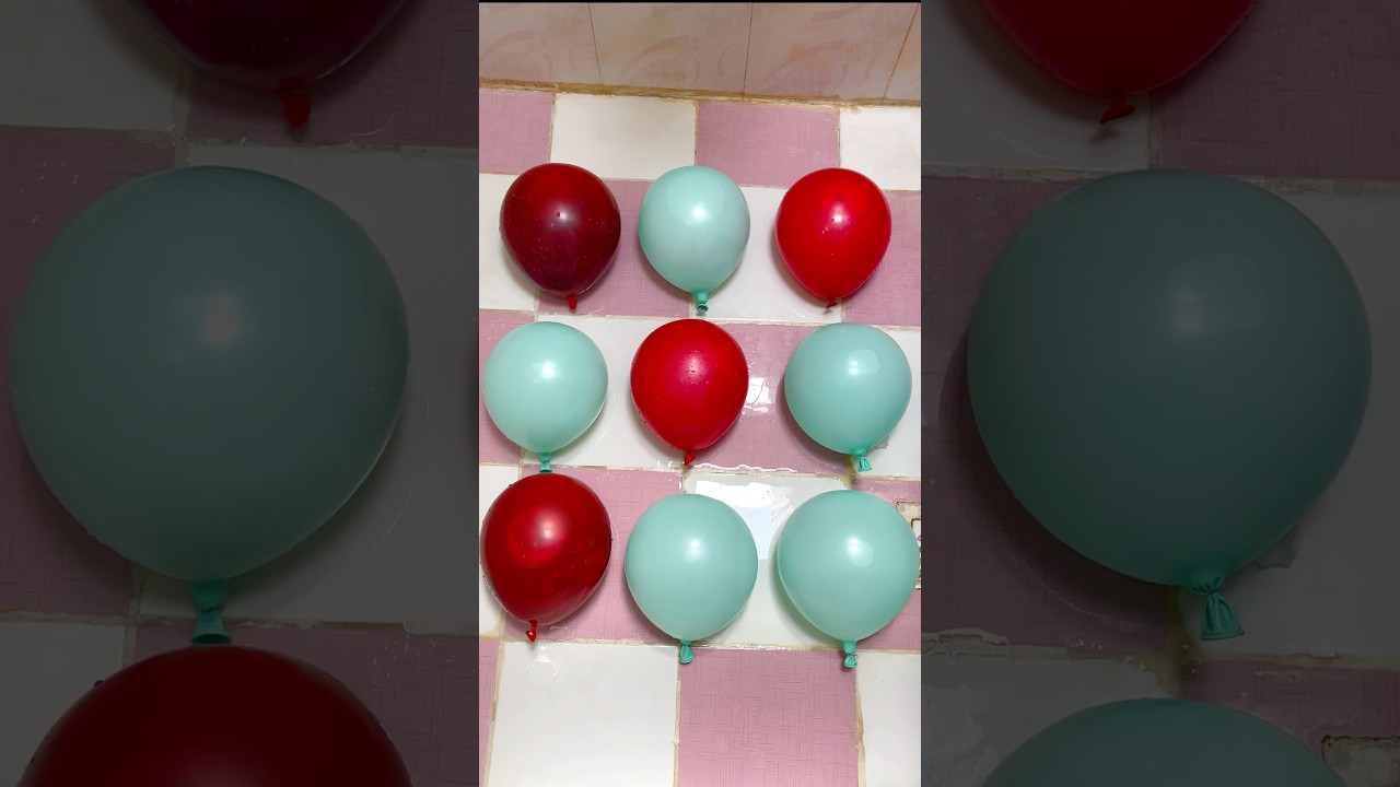 🎈 Balloon Pops with CRAZY Sound Effects !| ASMR balloons pop💥 #Shorts #asmr #satisfying