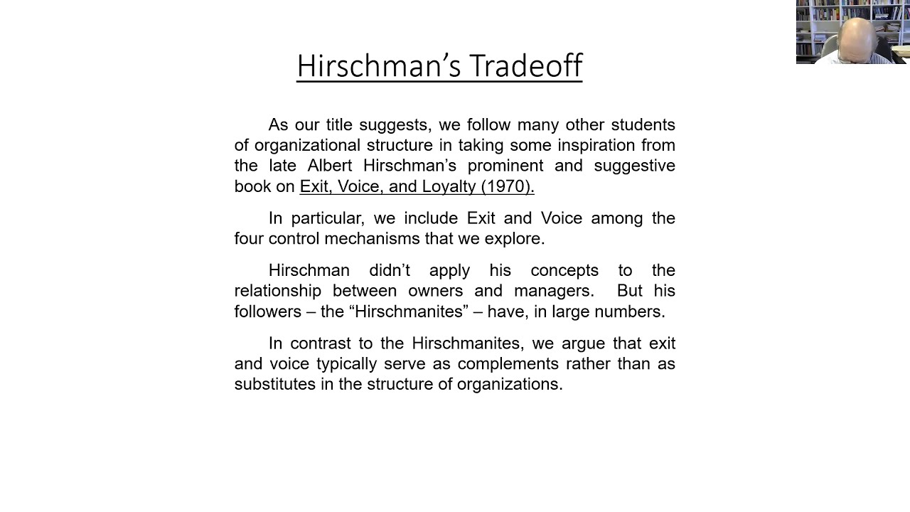 Henry Hansmann (Yale), 