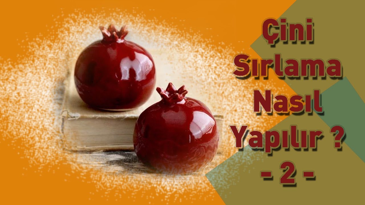 ÇİNİ SIRLAMA NASIL YAPILIR? - 2 (tiles glazing)