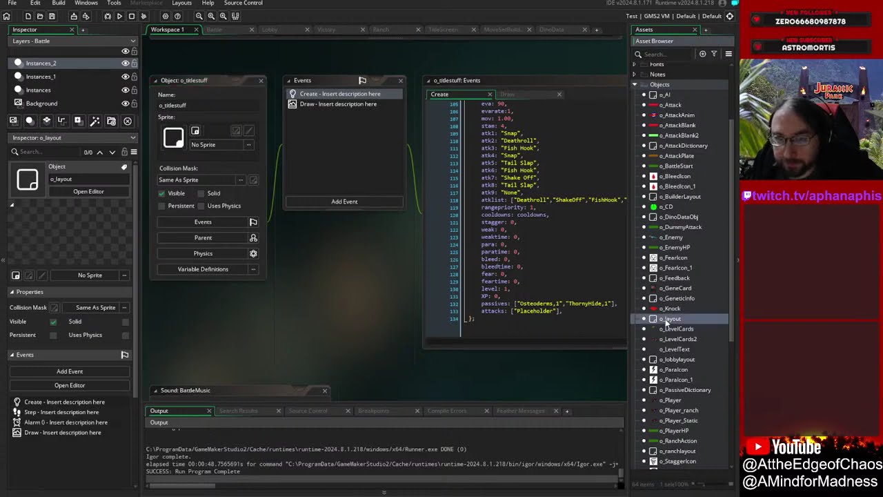 Untitled Dinosaur Game - Game Dev Stream