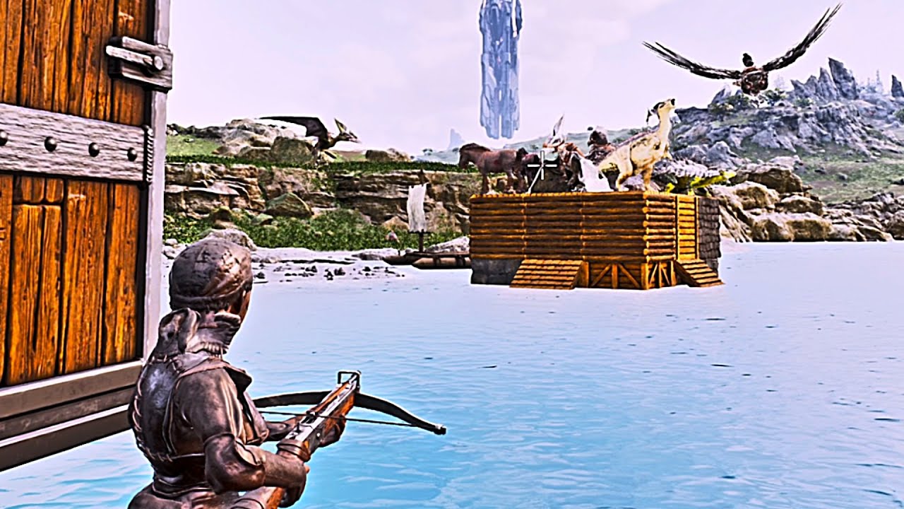 The Impossible SOLO Struggle on DAY 2 - Ark Official Small Tribes PvP