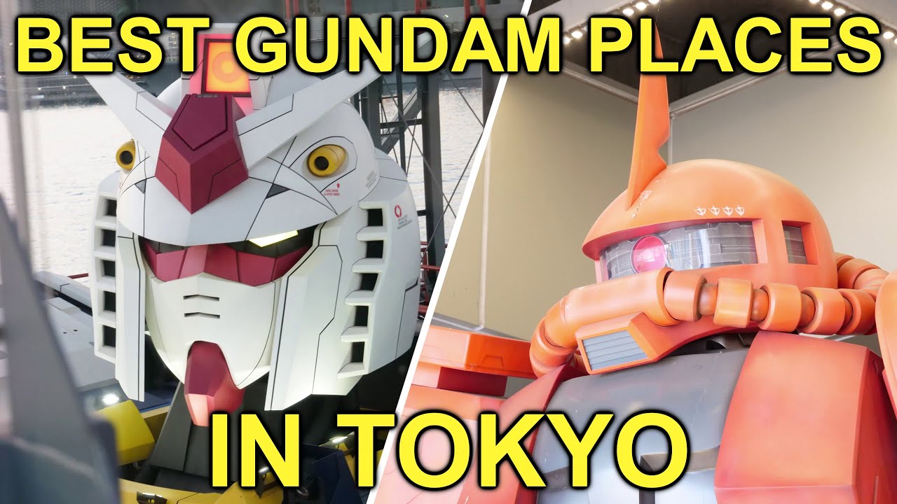 10 Places You MUST Visit as a Gundam Fan in Tokyo
