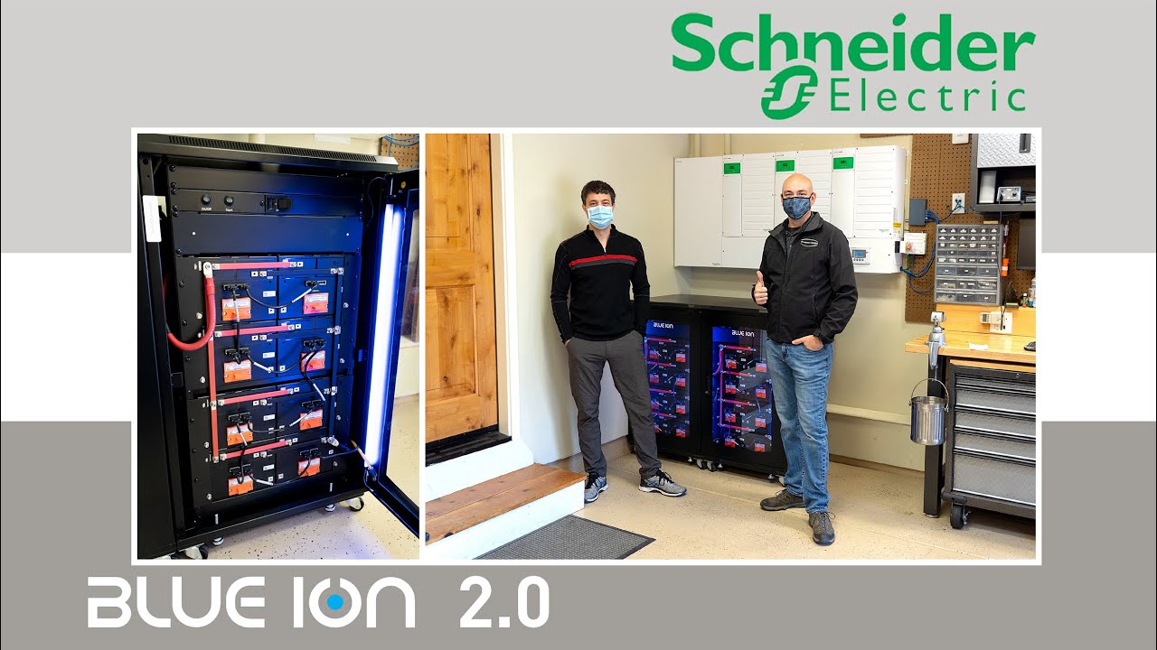 Blue Ion Battery and Schneider Electric Inverter 🤩