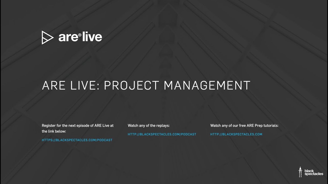 ARE Live: Project Management Mock Exam - 2020