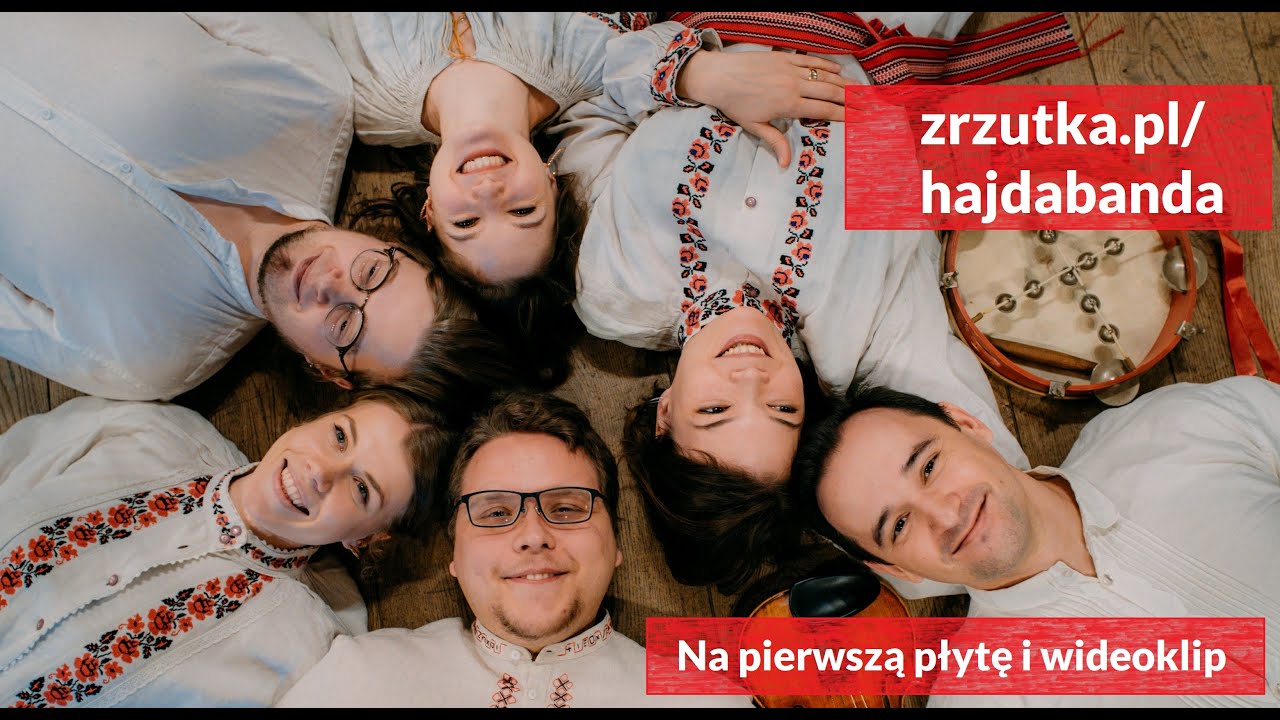 Zrzutka na pierwszą płytę i teledysk polsko-białoruskiej grupy Hajda Banda / Гайда Банда! 🤍❤️+🤍❤️🤍
