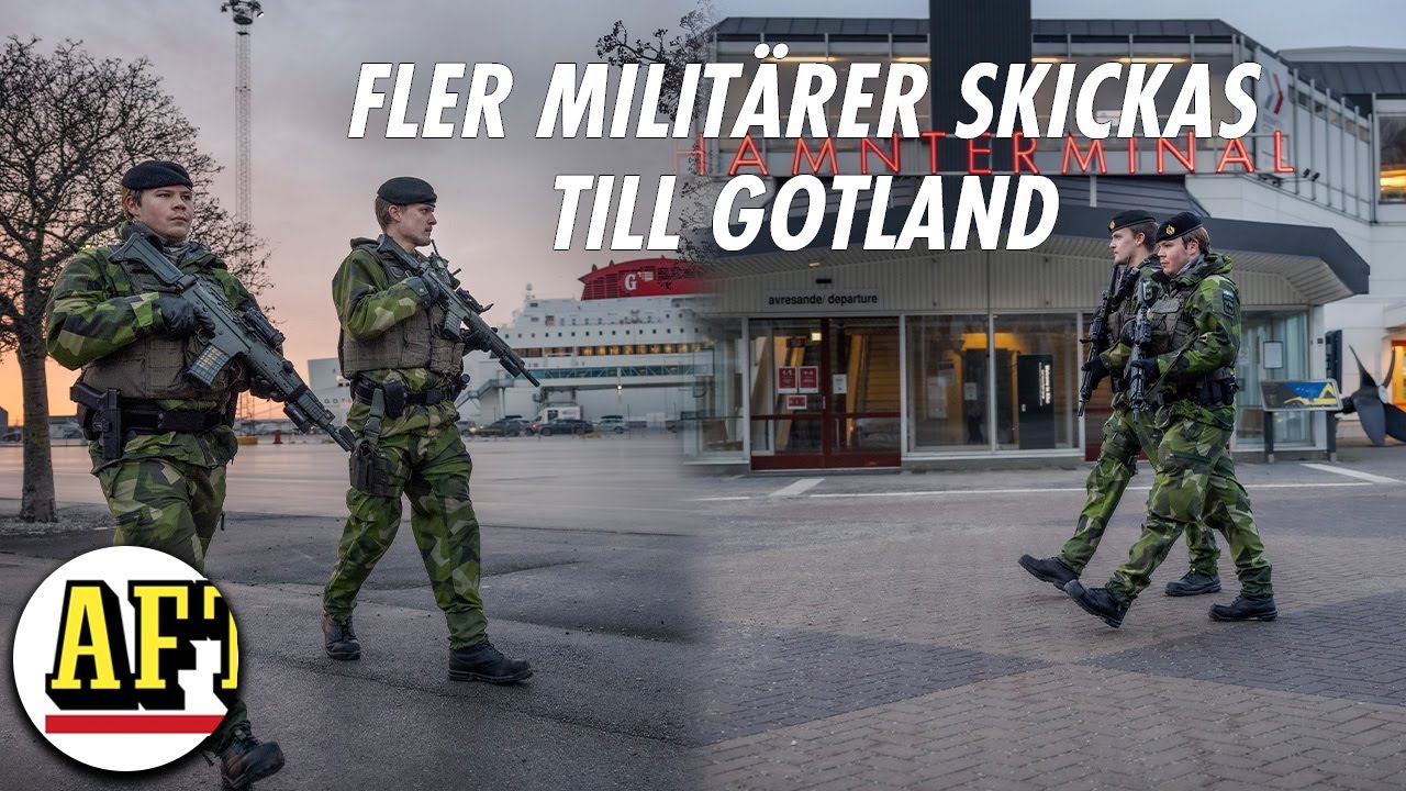 Ökad beredskap på Gotland – försvaret kallar in reservofficerare