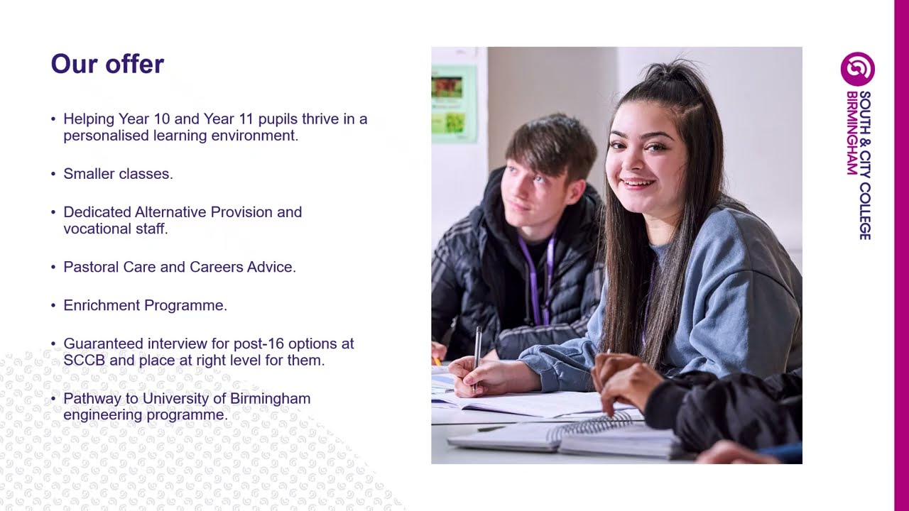 Pathways Presentation - One day college placement