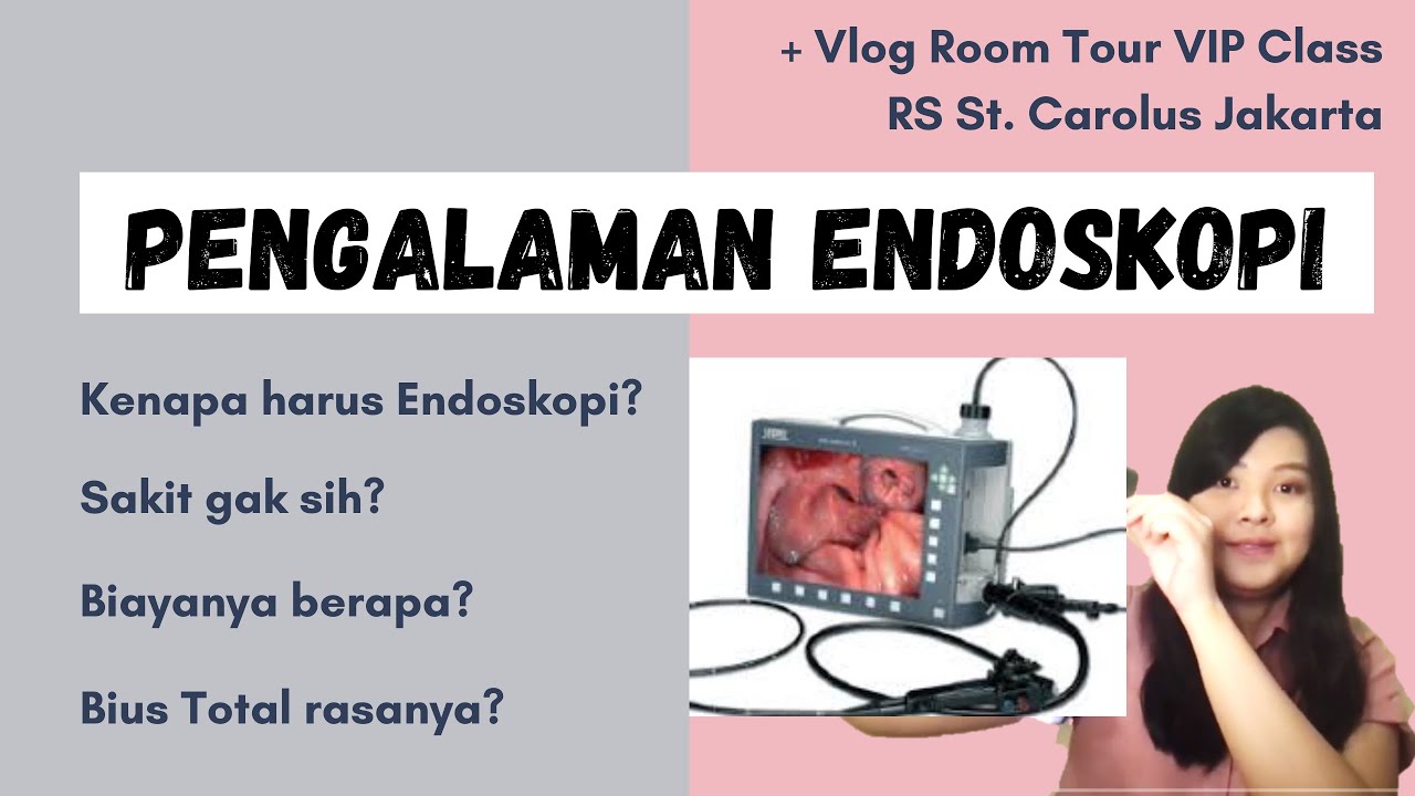 MY GERD STORY : ENDOSCOPY EXPERIENCE + Room Tour VIP Class RS St Carolus Jakarta || #SharingSonia