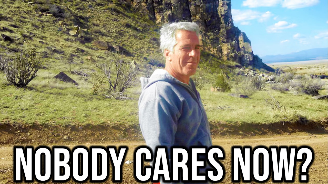 Suddenly The Epstein Files Don't Matter Anymore...