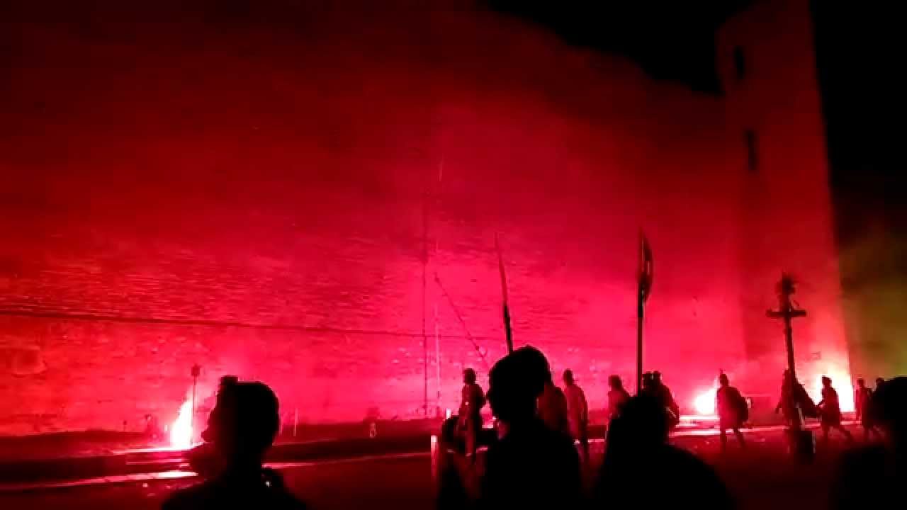 Incendio alla Fortezza - Lucera