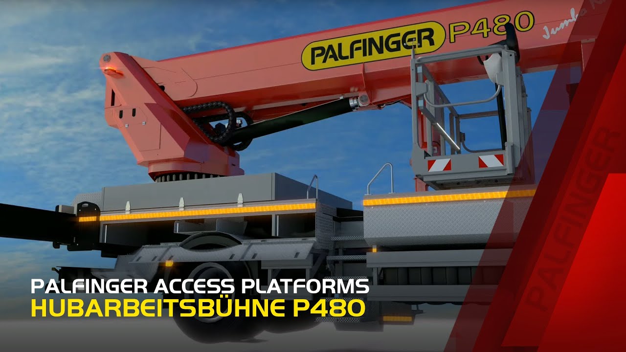 PALFINGER Access Platforms / Hubarbeitsbühne P480