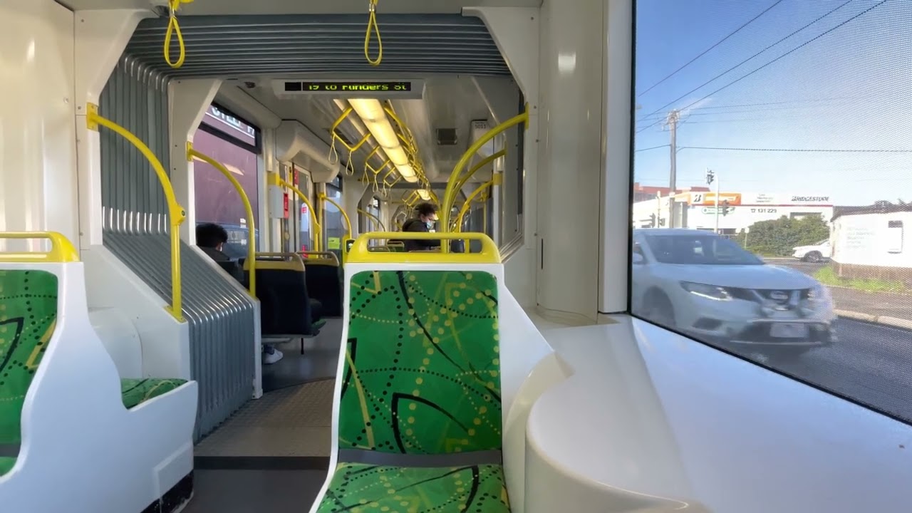 A ride on the route 19 Tram