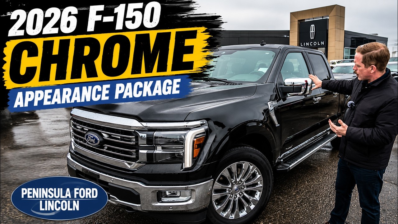 2026 F-150 with Chrome Appearance Package