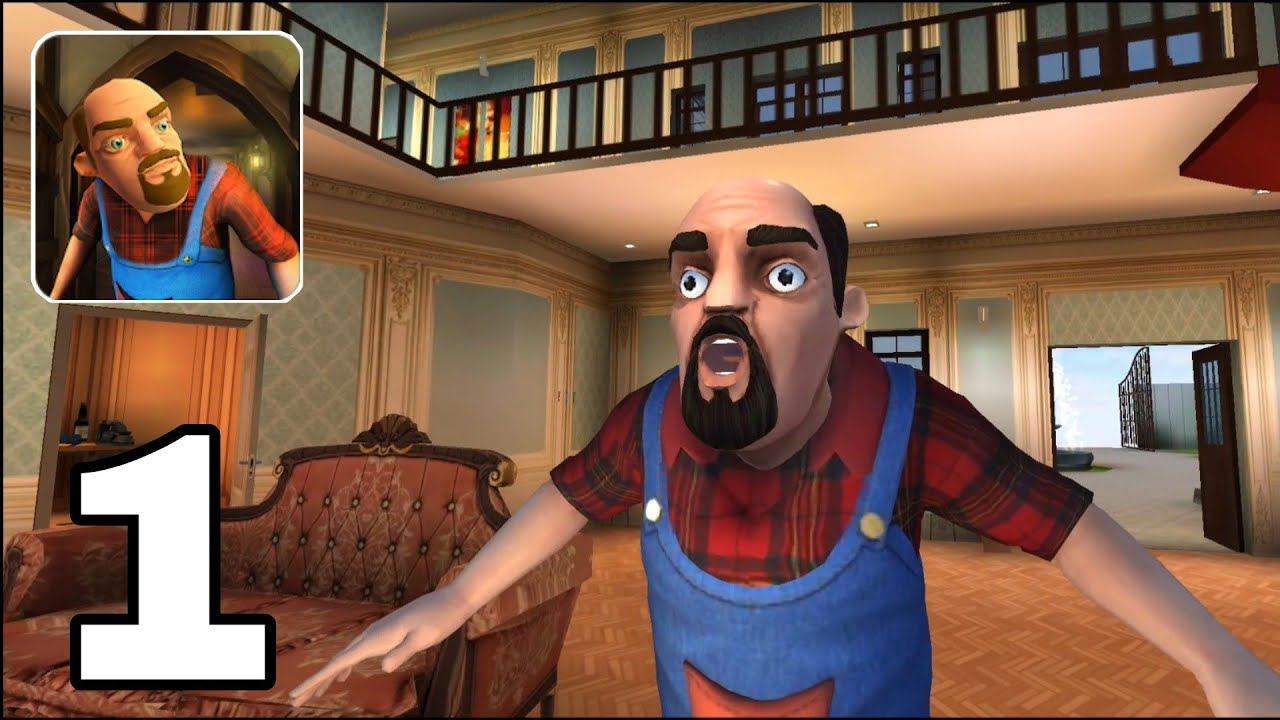 Scary Stranger 3D New Update All Levels Gameplay Part 1