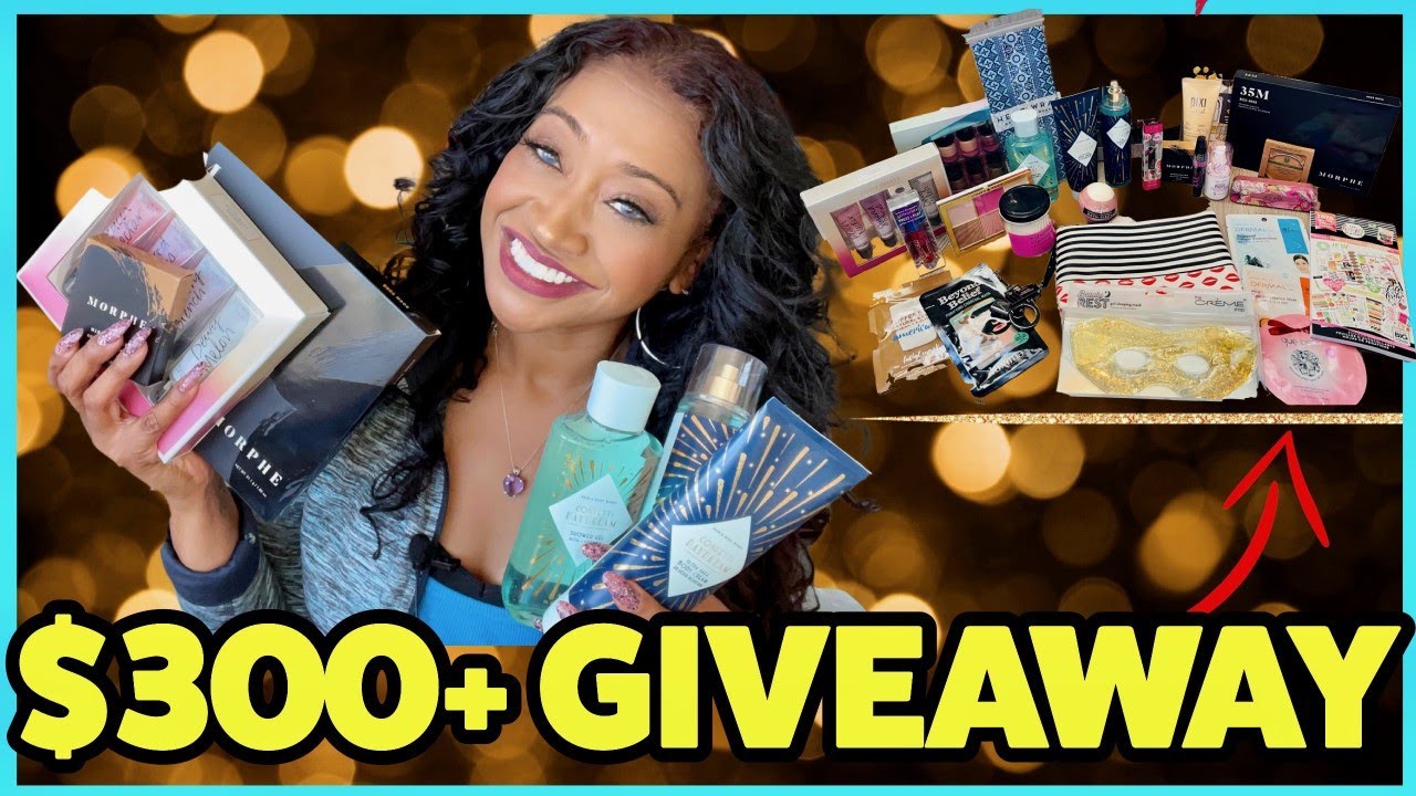 HUGE Subscriber Appreciation Giveaway Over $300 in amazing prizes! Must Enter Giveaway 😍