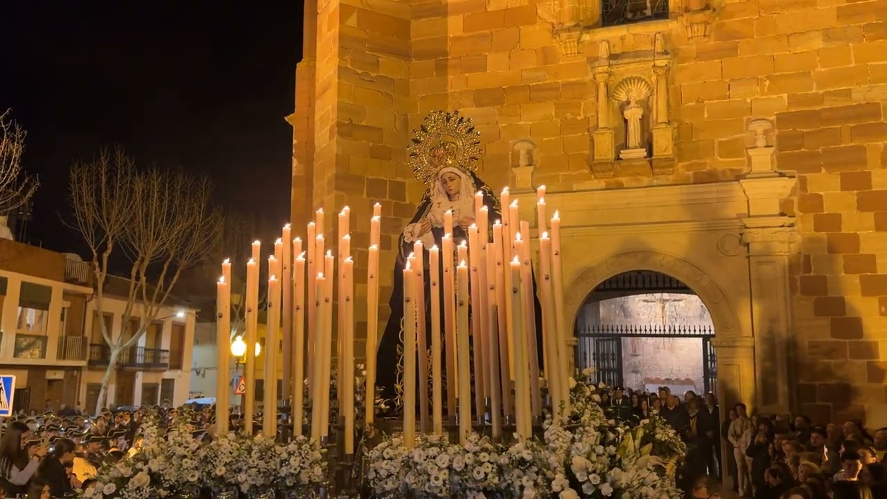 4K Reina del Altozano | A.M. El Perdón | La Dolorosa | Alcázar | Semana Santa 2024