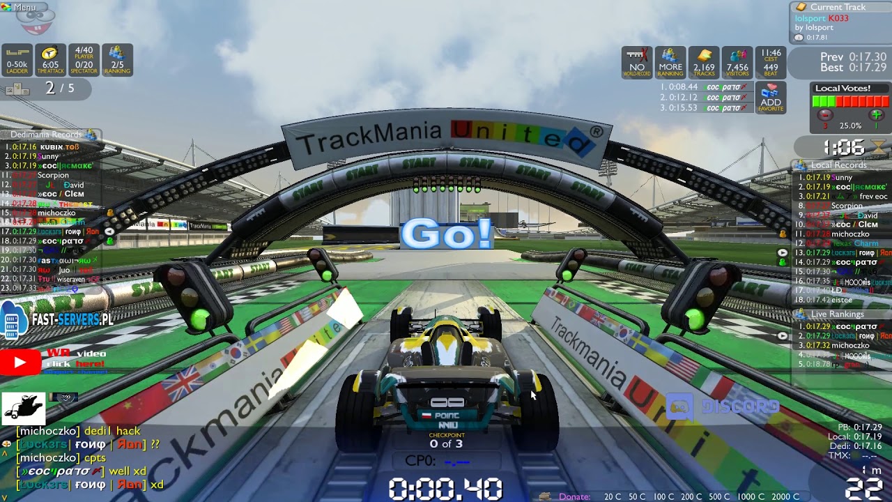 TrackMania - Live dedis #1