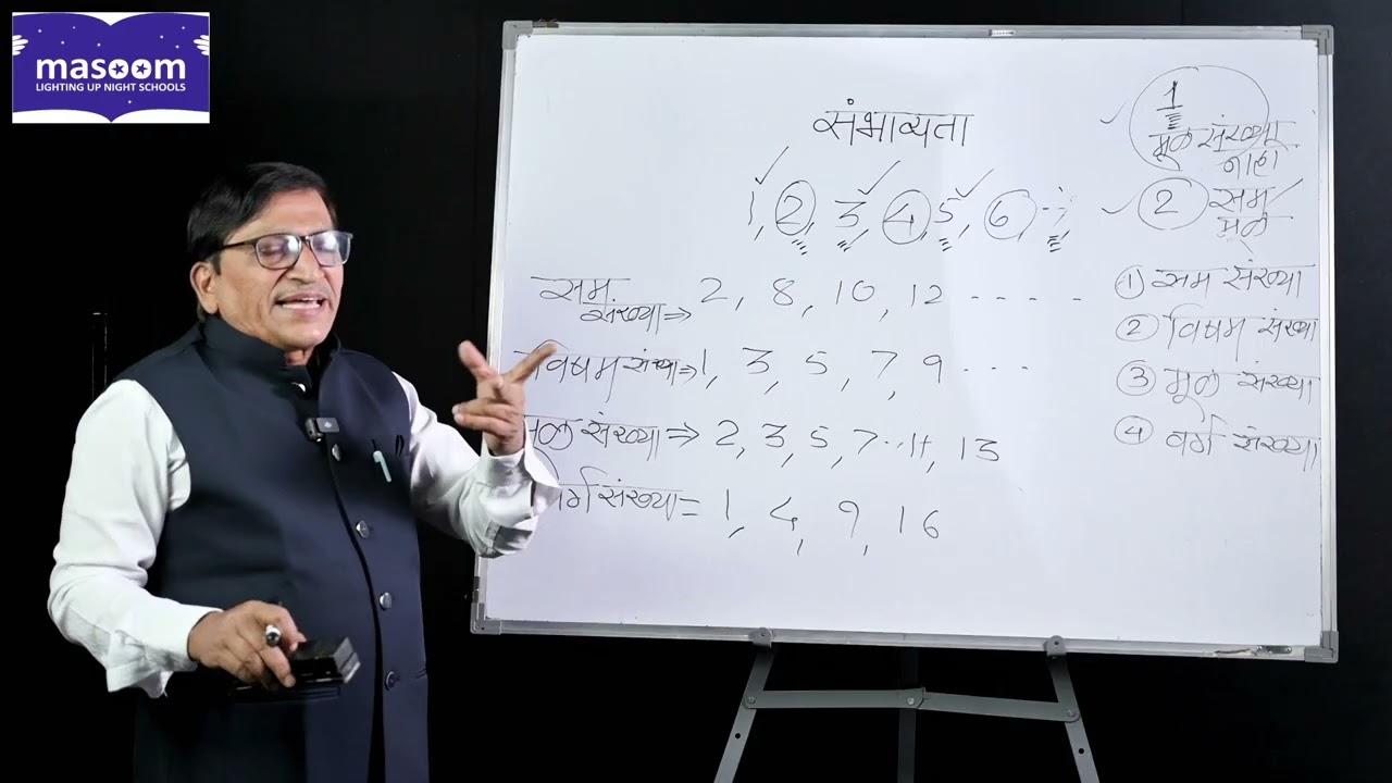 इयत्ता -१०वी,विषय - गणित भाग १,प्रकरण 5 संभाव्यता, उजळणी - नमुना अवकाश