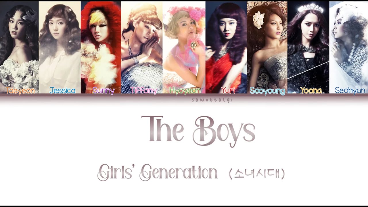 Girls' Generation/SNSD (소녀시대) - The Boys (Color Coded Lyrics-Han|Rom|Eng)