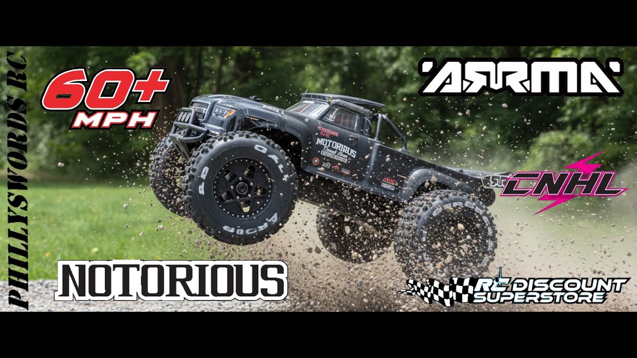 Ultimate Arrma Notorious V6 #1 Stunt Truck Ever