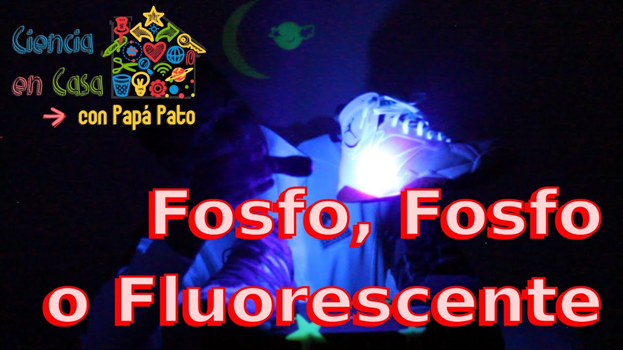 Ciencia en Casa: Fosfo Fosfo o Fluorescente. Diferencia entre fosforescente y fluorescente.